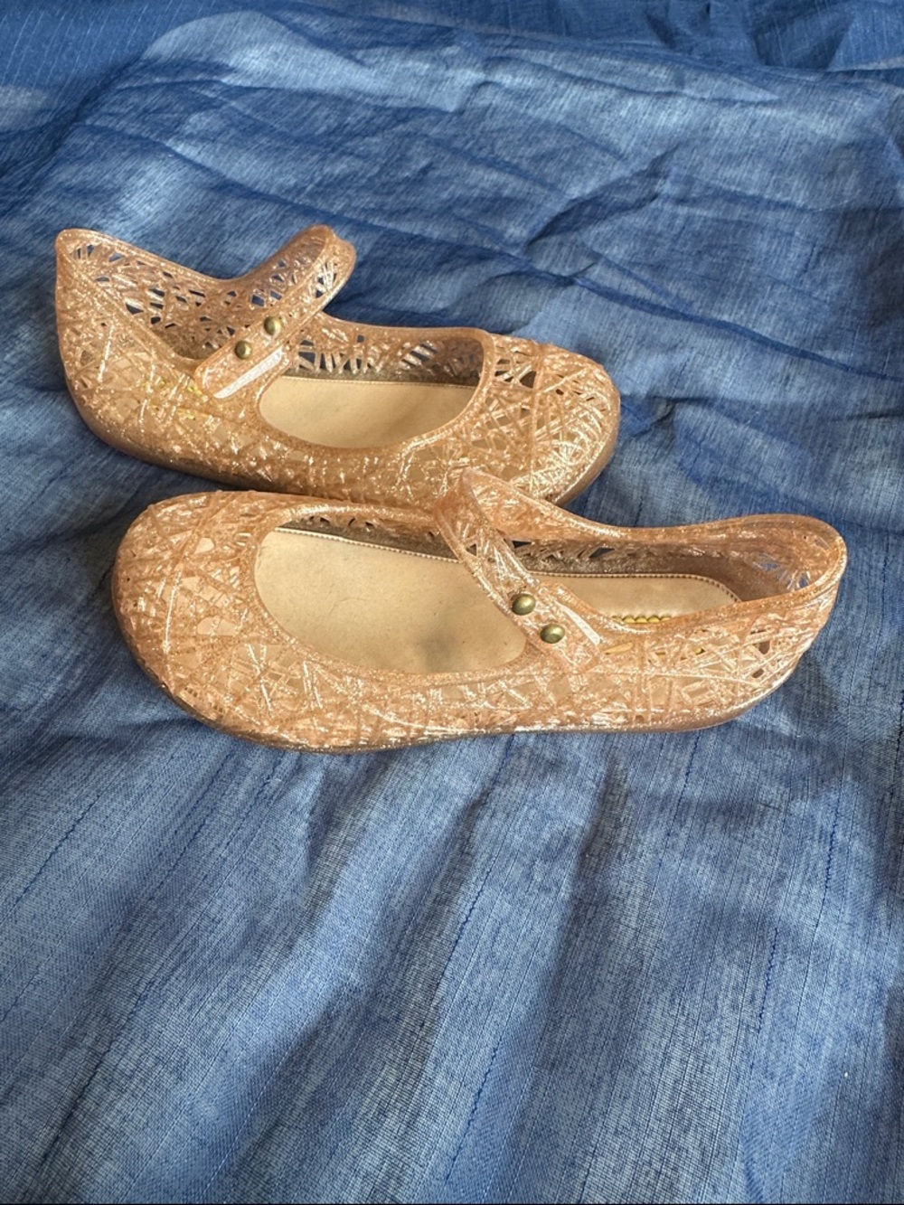 Kids Dress Mary Jane Shoes - Rose Gold - Picture 2 of 3